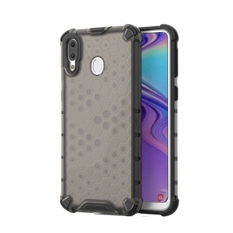 Honeycomb Shockproof PC + TPU Case for Galaxy M20