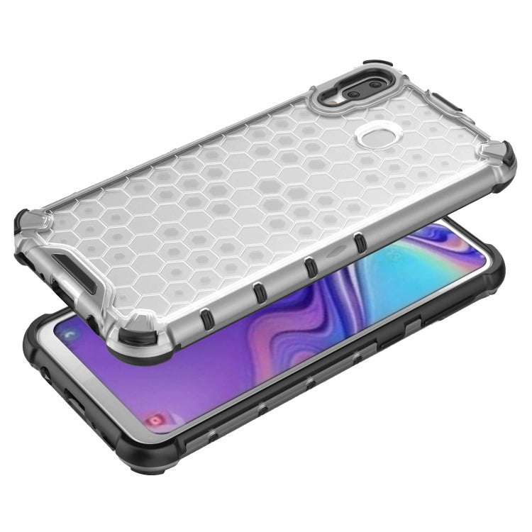 Honeycomb Shockproof PC + TPU Case for Galaxy M20