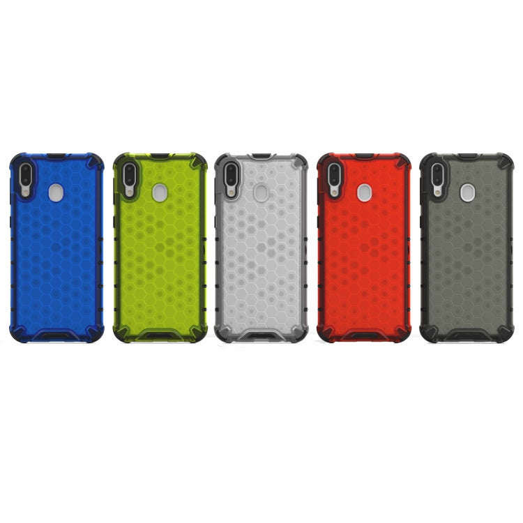 Honeycomb Shockproof PC + TPU Case for Galaxy M20