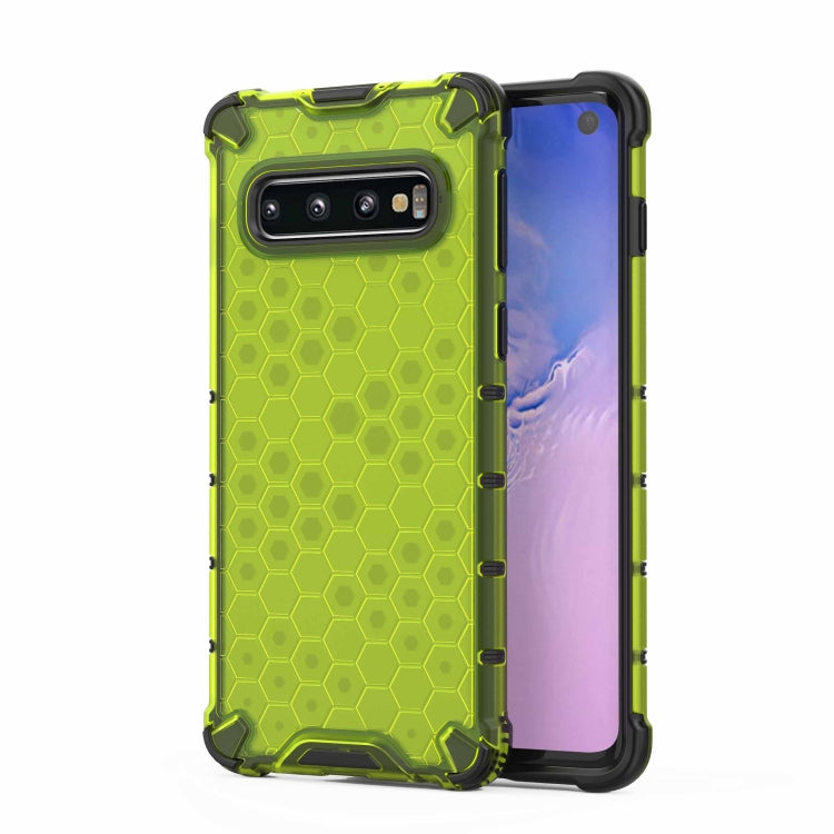 Honeycomb Shockproof PC + TPU Case for Galaxy S10
