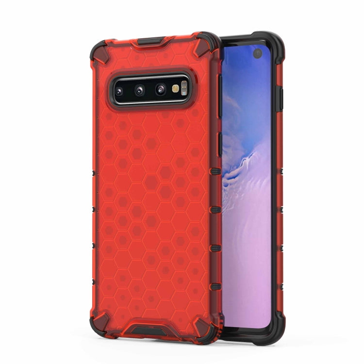 Honeycomb Shockproof PC + TPU Case for Galaxy S10