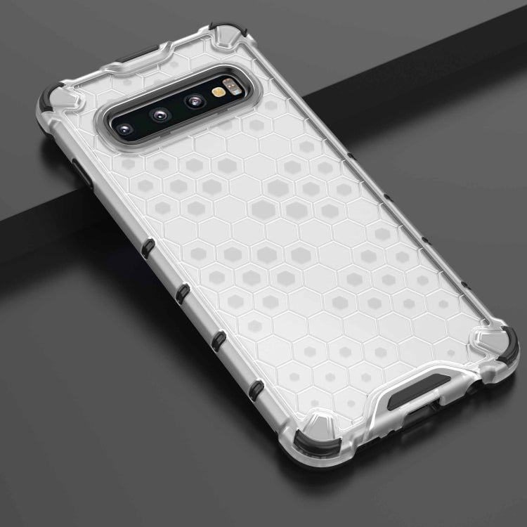 Honeycomb Shockproof PC + TPU Case for Galaxy S10