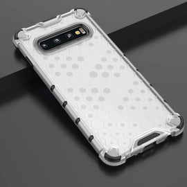 Honeycomb Shockproof PC + TPU Case for Galaxy S10