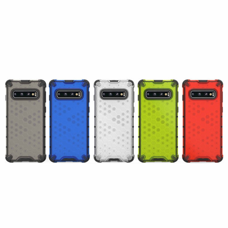 Honeycomb Shockproof PC + TPU Case for Galaxy S10