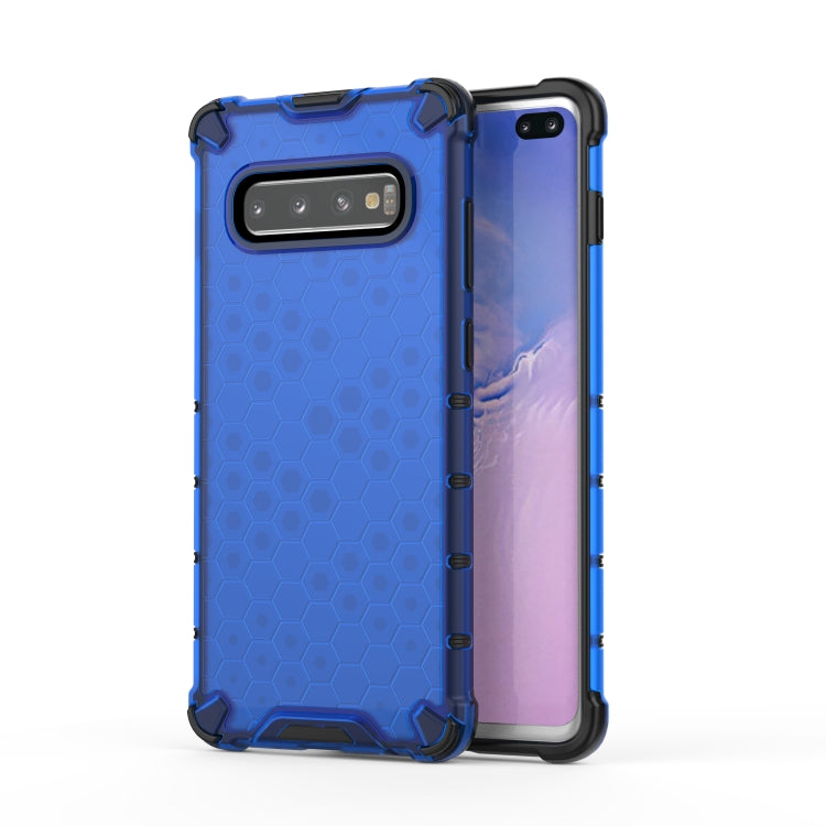 Honeycomb Shockproof PC + TPU Case for Galaxy S10+