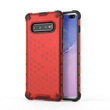 Load image into Gallery viewer, Honeycomb Shockproof PC + TPU Case for Galaxy S10+