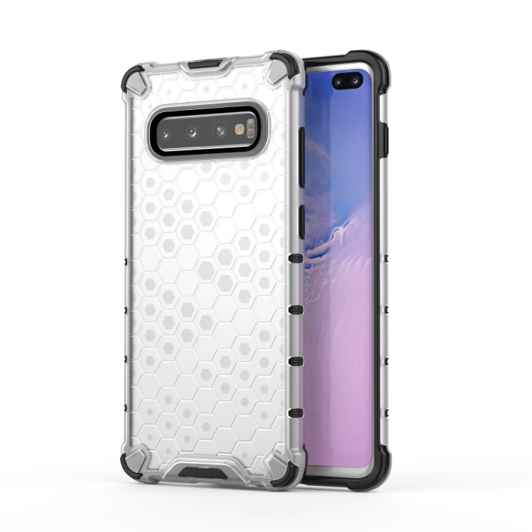 Honeycomb Shockproof PC + TPU Case for Galaxy S10+