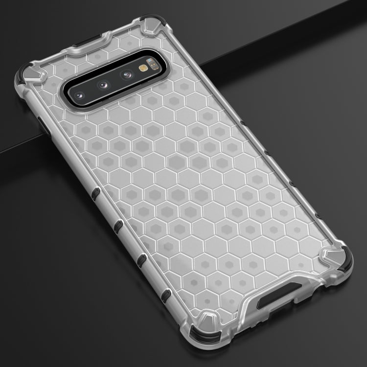 Honeycomb Shockproof PC + TPU Case for Galaxy S10+