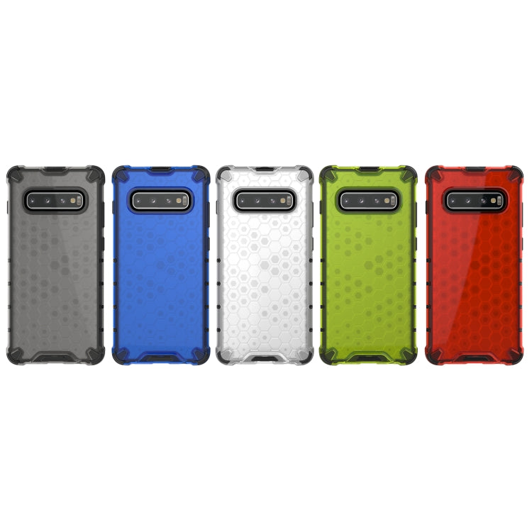 Honeycomb Shockproof PC + TPU Case for Galaxy S10+