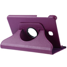 Load image into Gallery viewer, Litchi Texture Rotating ClassicBusiness Horizontal Flip Leather Case for Galaxy Tab A 8.0 T387, with Holder