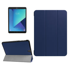 Load image into Gallery viewer, For Galaxy Tab S3 9.7 inch T820 / T825 Custer Texture Horizontal Flip Leather Case with 3-folding Holder