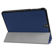 Load image into Gallery viewer, For Galaxy Tab S3 9.7 inch T820 / T825 Custer Texture Horizontal Flip Leather Case with 3-folding Holder, For Galaxy Tab S3 9.7