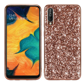 Glittery Powder Shockproof TPU Case for Galaxy A50