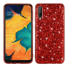 Load image into Gallery viewer, Glittery Powder Shockproof TPU Case for Galaxy A50