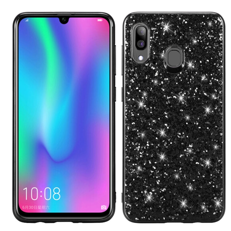 Glittery Powder Shockproof TPU Case for Galaxy A30