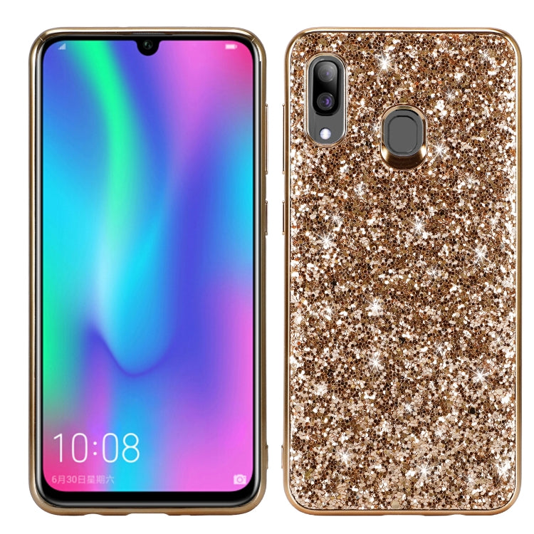 Glittery Powder Shockproof TPU Case for Galaxy A30