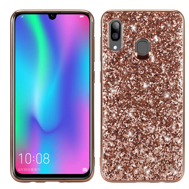 Glittery Powder Shockproof TPU Case for Galaxy A30