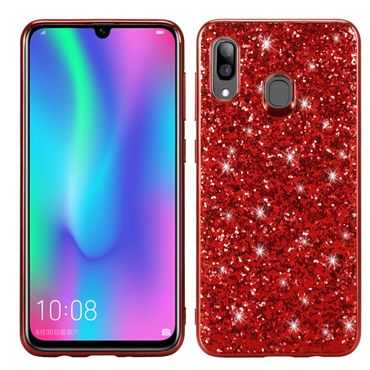 Glittery Powder Shockproof TPU Case for Galaxy A30