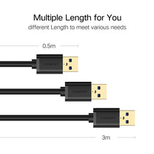 Load image into Gallery viewer, Ugreen 3m USB 3.0 Male to Female Data Sync Super Speed Transmission Extension Cord Cable, Length: 3m