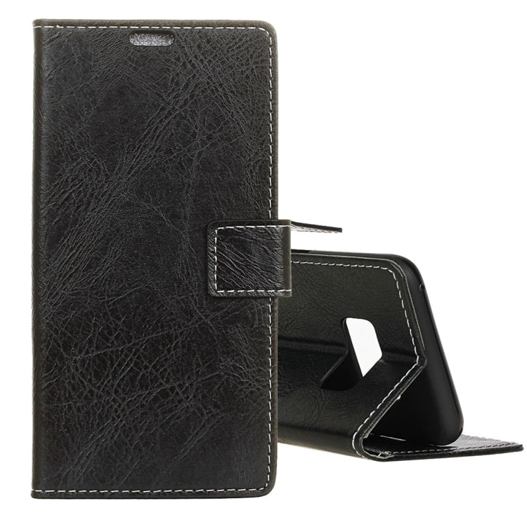 Retro Crazy Horse Texture Horizontal Flip Leather Case fore Galaxy S10e, with Holder & Card Slots & Photo Frame