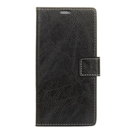 Retro Crazy Horse Texture Horizontal Flip Leather Case fore Galaxy S10e, with Holder & Card Slots & Photo Frame