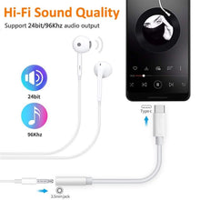 Load image into Gallery viewer, USB-C / Type-C Male to 3.5mm Female Audio Adapter Cable, For Galaxy Note 10+