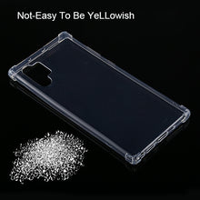 Load image into Gallery viewer, For Galaxy Note10+ Four-Corner Shockproof Ultra-Thin Transparent TPU Case, For Galaxy Note10+