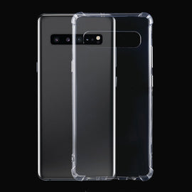 For Galaxy S10 5G Four-Corner Shockproof Ultra-Thin Transparent TPU Case