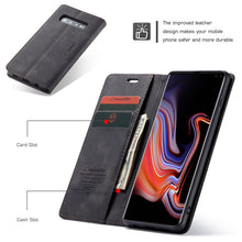 Load image into Gallery viewer, CaseMe-013 Multifunctional Retro Frosted Horizontal Flip Leather Case for Galaxy S10 Plus, with Card Slot &amp; Holder &amp; Wallet