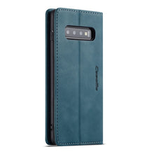 Load image into Gallery viewer, CaseMe-013 Multifunctional Retro Frosted Horizontal Flip Leather Case for Galaxy S10 Plus, with Card Slot &amp; Holder &amp; Wallet, For Galaxy S10 Plus