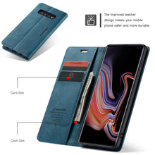 Load image into Gallery viewer, CaseMe-013 Multifunctional Retro Frosted Horizontal Flip Leather Case for Galaxy S10 Plus, with Card Slot &amp; Holder &amp; Wallet, For Galaxy S10 Plus