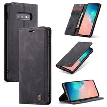 Load image into Gallery viewer, CaseMe-013 Multifunctional Retro Frosted Horizontal Flip Leather Case for Galaxy S10 E, with Card Slot &amp; Holder &amp; Wallet
