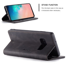 Load image into Gallery viewer, CaseMe-013 Multifunctional Retro Frosted Horizontal Flip Leather Case for Galaxy S10 E, with Card Slot &amp; Holder &amp; Wallet