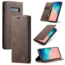 Load image into Gallery viewer, CaseMe-013 Multifunctional Retro Frosted Horizontal Flip Leather Case for Galaxy S10 E, with Card Slot &amp; Holder &amp; Wallet