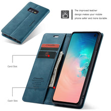 Load image into Gallery viewer, CaseMe-013 Multifunctional Retro Frosted Horizontal Flip Leather Case for Galaxy S10 E, with Card Slot &amp; Holder &amp; Wallet, For Galaxy S10 E