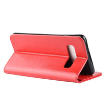Load image into Gallery viewer, R64 Texture Single Fold Horizontal Flip Leather Case for Galaxy S10+, with Holder &amp; Card Slots &amp; Wallet, For Galaxy S10+