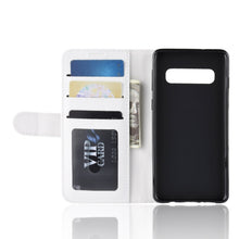 Load image into Gallery viewer, R64 Texture Single Fold Horizontal Flip Leather Case for Galaxy S10+, with Holder &amp; Card Slots &amp; Wallet