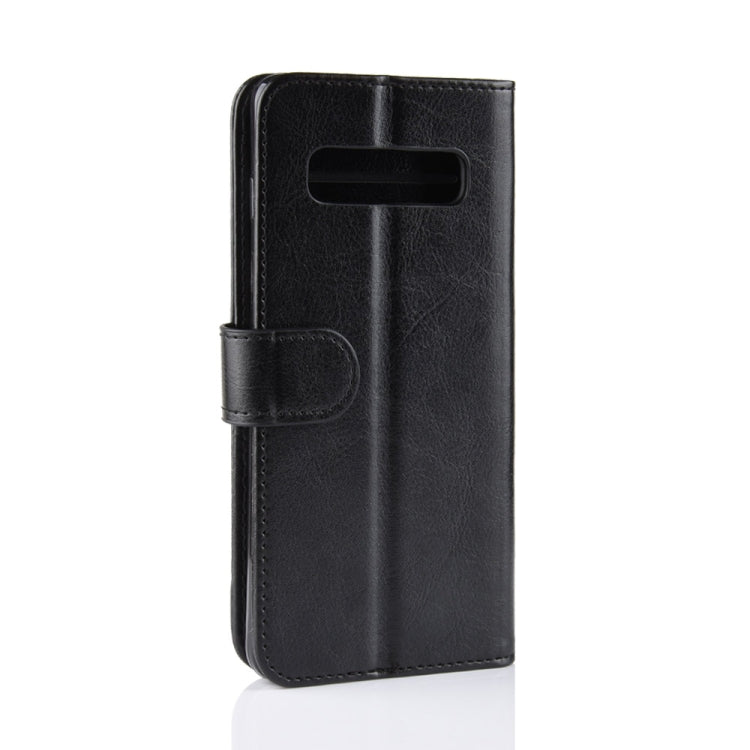 R64 Texture Single Fold Horizontal Flip Leather Case for Galaxy S10, with Holder & Card Slots & Wallet