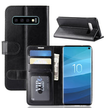 Load image into Gallery viewer, R64 Texture Single Fold Horizontal Flip Leather Case for Galaxy S10, with Holder &amp; Card Slots &amp; Wallet, For Galaxy S10