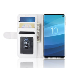 Load image into Gallery viewer, R64 Texture Single Fold Horizontal Flip Leather Case for Galaxy S10, with Holder &amp; Card Slots &amp; Wallet, For Galaxy S10