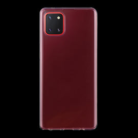 For Galaxy A81 0.75mm Ultrathin Transparent TPU Soft Protective Case