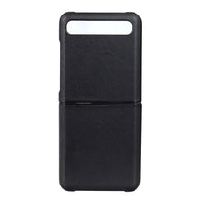Load image into Gallery viewer, For Galaxy Z Flip Genuine Leather Lambskin Texture Folding Protective Case