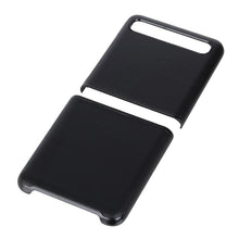 Load image into Gallery viewer, For Galaxy Z Flip Genuine Leather Lambskin Texture Folding Protective Case