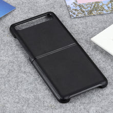 Load image into Gallery viewer, For Galaxy Z Flip Genuine Leather Lambskin Texture Folding Protective Case