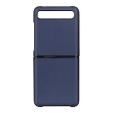 Load image into Gallery viewer, For Galaxy Z Flip Genuine Leather Lambskin Texture Folding Protective Case