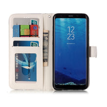 Load image into Gallery viewer, For Galaxy S8 Gloss Oil Embossed Horizontal Flip Leather Case with Holder &amp; Card Slots &amp; Wallet &amp; Photo Frame