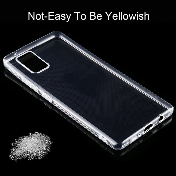For Galaxy A71 5G 0.5mm Ultra-Thin Transparent TPU Protective Case