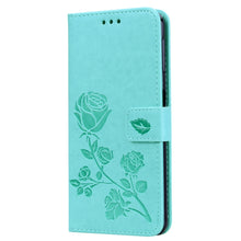 Load image into Gallery viewer, Rose Embossed Horizontal Flip PU Leather Case for Samsung Galaxy A7 (2018) , with Holder &amp; Card Slots &amp; Wallet, For Samsung Galaxy A7 (2018)