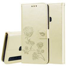 Load image into Gallery viewer, Rose Embossed Horizontal Flip PU Leather Case for Samsung Galaxy A9 (2018) , with Holder &amp; Card Slots &amp; Wallet