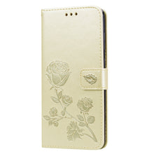 Load image into Gallery viewer, Rose Embossed Horizontal Flip PU Leather Case for Samsung Galaxy A9 (2018) , with Holder &amp; Card Slots &amp; Wallet